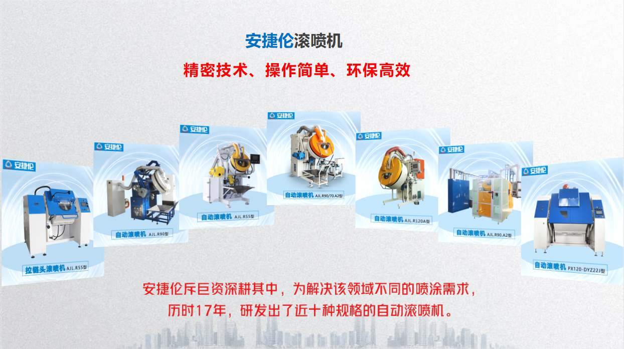滾筒滾噴機(jī)生產(chǎn)廠家，還得看智能滾筒噴涂巨頭安捷倫