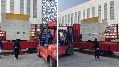 安徽汽車零部件客戶的40工位自動噴膠機(jī)成功發(fā)貨