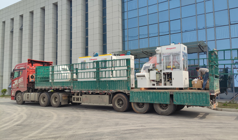 發(fā)貨2臺(tái)！安徽客戶訂的汽車襯套外圓自動(dòng)滾膠機(jī)、內(nèi)孔滾涂機(jī)