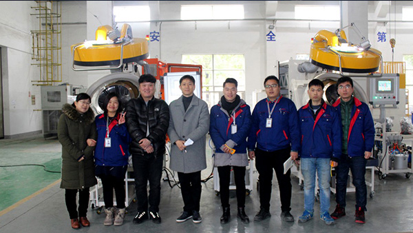 韓國客戶成功驗收安捷倫自動滾噴機(jī)設(shè)備